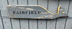 Fairfield Driftwood Whale